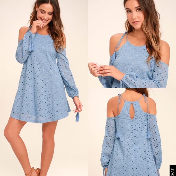 J.O.A. Dresses & Skirts - J.O.A Soulmate Lace Off Shoulder Dress